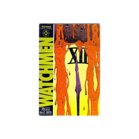 WATCHMEN 1ª EDICION ED.ZINCO NUMEROS 1 AL 12 DE 12, COLECCION COMPLETA POR ALAN MOORE Y DAVE GIBBONS