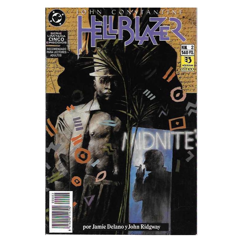 HELLBLAZER ED.ZINCO Nº 2 POR JAIME DELANO