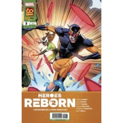 HEROES REBORN ED.PANINI Nº 1 AL 5 COLECCION COMPLETA