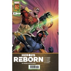 HEROES REBORN ED.PANINI Nº 1 AL 5 COLECCION COMPLETA