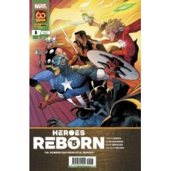 HEROES REBORN ED.PANINI Nº 1 AL 5 COLECCION COMPLETA