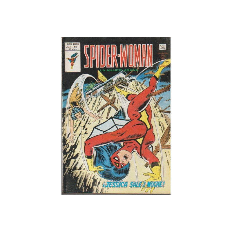 SPIDERWOMAN ED.VERTICE n. 9 ¡ JESSICA SALE DE NOCHE ¡