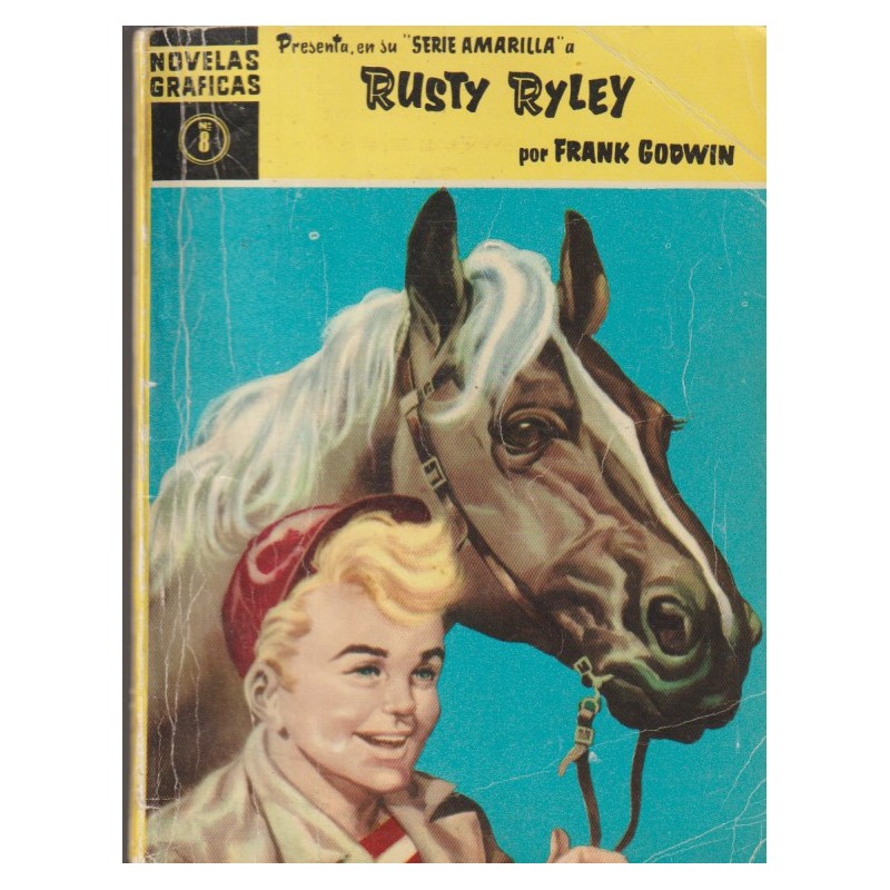 NOVELAS GRAFICAS DOLAR SERIE AMARILLA 1ª EPOCA Nº 8 RUSTY RYLEY