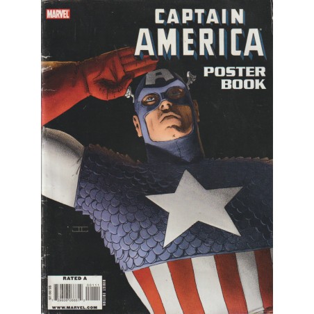 MARVEL POSTER-BOOK CAPTAIN AMERICA ( CAPITAN AMERICA )