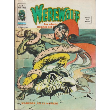 WEREWOLF VOL.2 Nº 13 DE 19 ( HOMBRE LOBO ED.VERTICE VOL.2 )