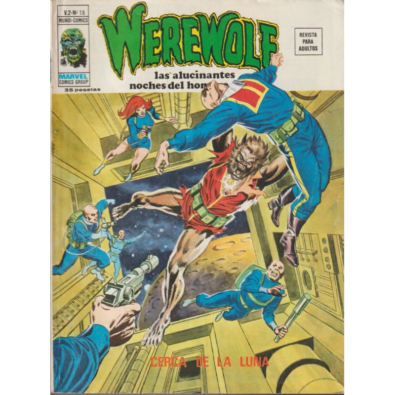 WEREWOLF VOL.2 Nº 18 DE 19 ( HOMBRE LOBO ED.VERTICE VOL.2 )