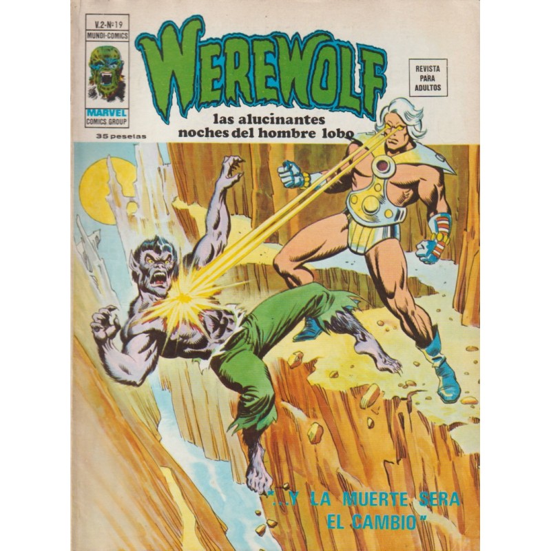 WEREWOLF VOL.2 ED.VERTICE Nº 19 DE 19 ( HOMBRE LOBO ED.VERTICE VOL.2 )