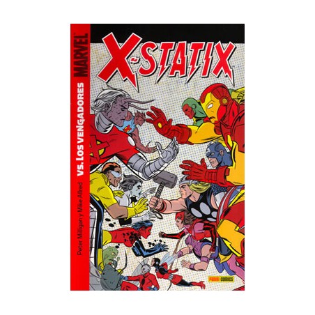 X-STATIX  Nº 5 VS.LOS VENGADORES POR PETER MILLIGAN Y MIKE ALLRED