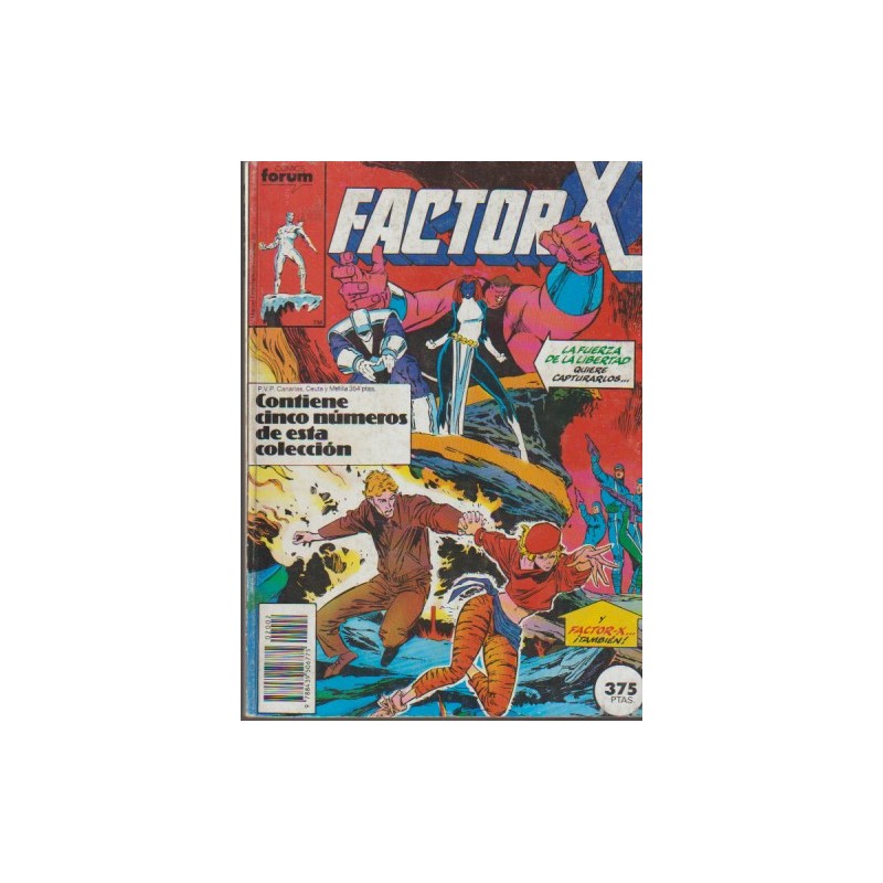 FACTOR X VOL.1 ED.FORUM Nº 6 AL 10 EN UN RETAPADO