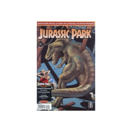 JURASSIC PARK Nº 3 Y 4 DE 4 , POR WALTER SIMONSON , GIL KANE Y GEORGE PEREZ , ADAPTACION OFICIAL AL COMIC DE LA PELICULA DE STEVEN SPIELBERG