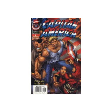 CAPITAN AMERICA HEROES REBORN NUMEROS 1 AL 4