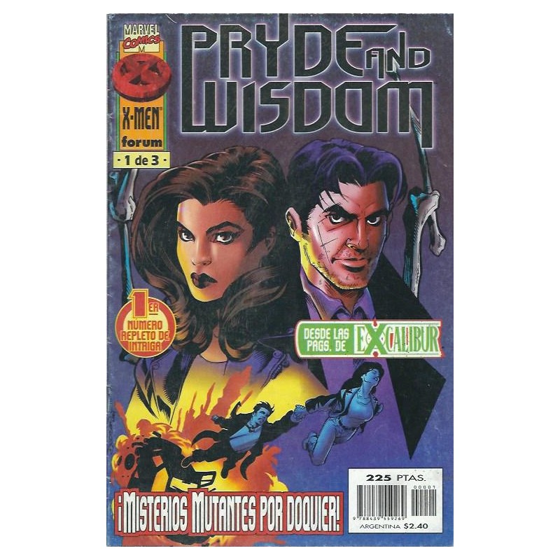 EXCALIBUR - PRYDE AND WISDOWN  Nº 1 DE 3 MISTERIOS MUTANTES POR RESOLVER