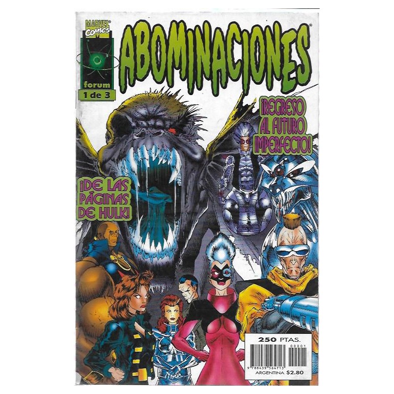 HULK - ABOMINACIONES Nº 1 DE 3