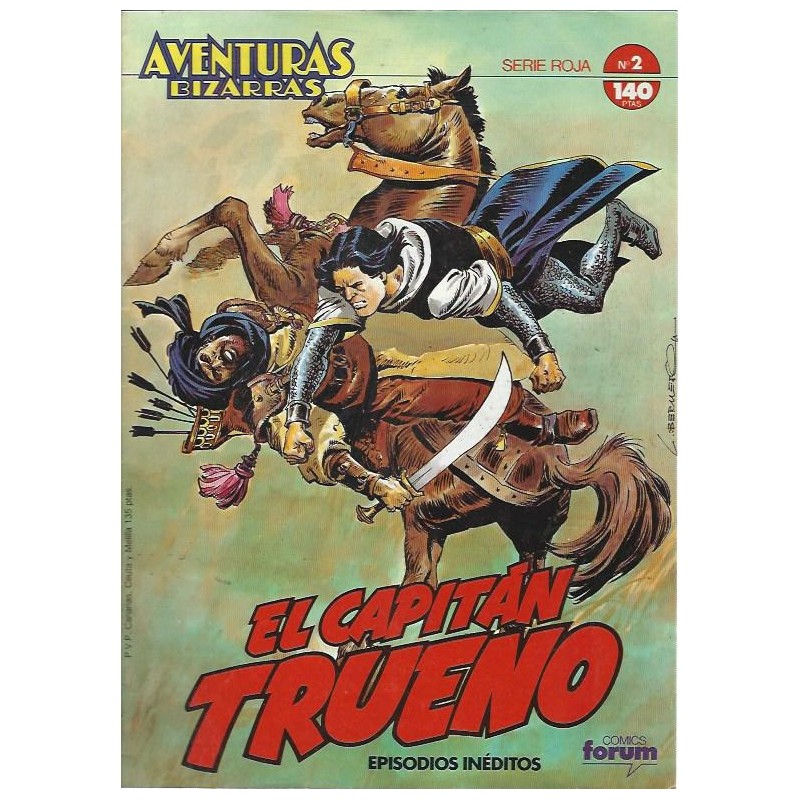 AVENTURAS BIZARRAS EL CAPITAN TRUENO NUMERO 1 Y 2 DE 10