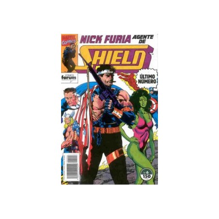 NICK FURIA AGENTE DE SHIELD VOL.2 NUMERO 6 DE 6