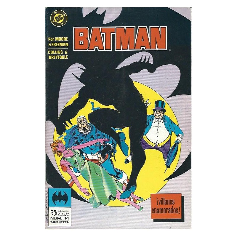 BATMAN VOL.2 ED.ZINCO Nº 14 BARRO MORTAL POR ALAN MOORE