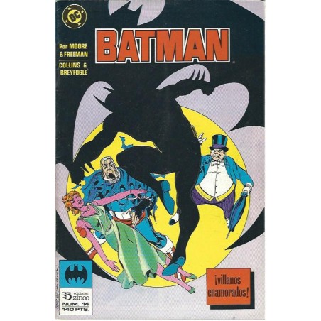 BATMAN VOL.2 ED.ZINCO Nº 14 BARRO MORTAL POR ALAN MOORE