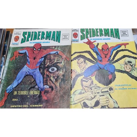 SPIDERMAN ED.VERTICE VOL.2 COL.COMPLETA Nº 1 AL 10 , BUEN ESTADO