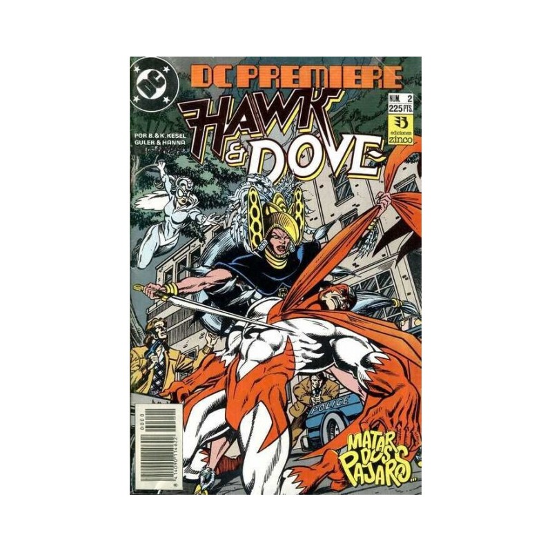 DC PREMIERE Nº 1 Y 2 HAWK & DOVE ( HALCON Y PALOMA ) NUMEROS 3 Y 4 USA , POR KARL Y BARBARA KESEL