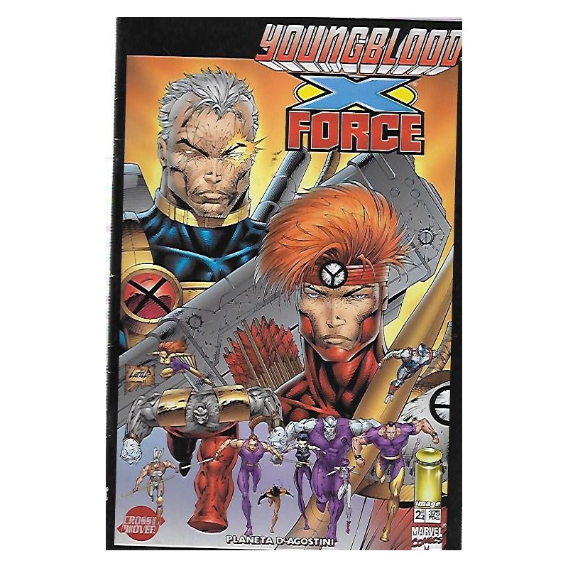 YOUNGBLOOD X-FORCE Nº 2 CROSSOVER MARVEL / IMAGE