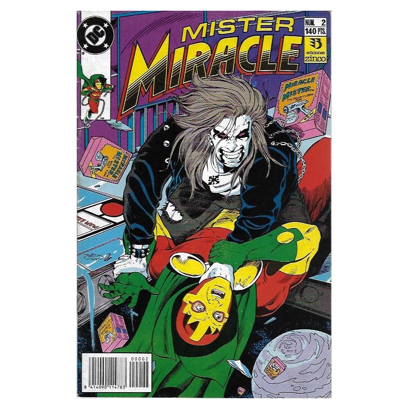 MISTER MIRACLE ED.ZINCO NUMEROS 1 A 3 Y DEL 5 AL 7