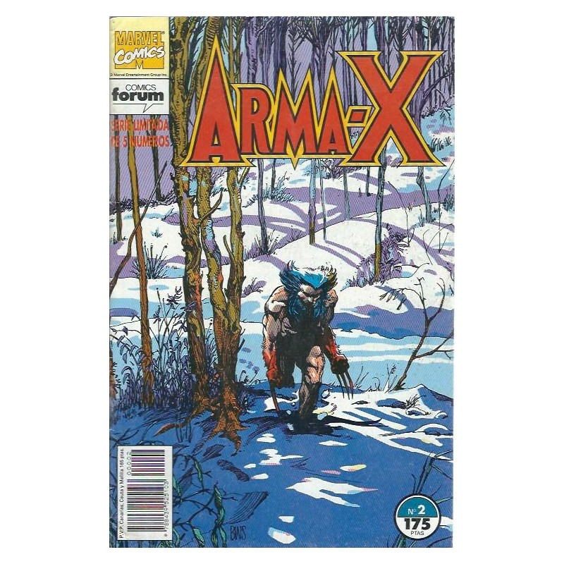 ARMA-X Nº 1 Y 2 DE 5 POR BARRY WINDSOR SMITH