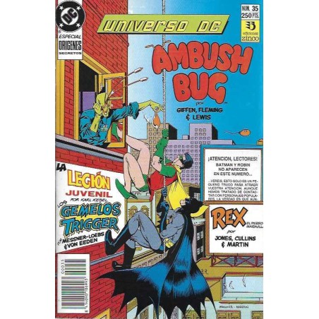 UNIVERSO DC ED.ZINCO Nº 35 AMBUS BUG