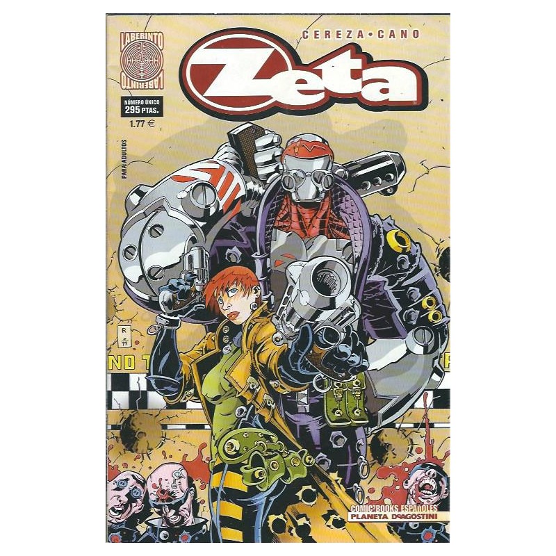 LINEA LABERINTO COMIC-BOOKS ESPAÑOLES : ZETA POR JUAN CARLOS CEREZA Y CANO