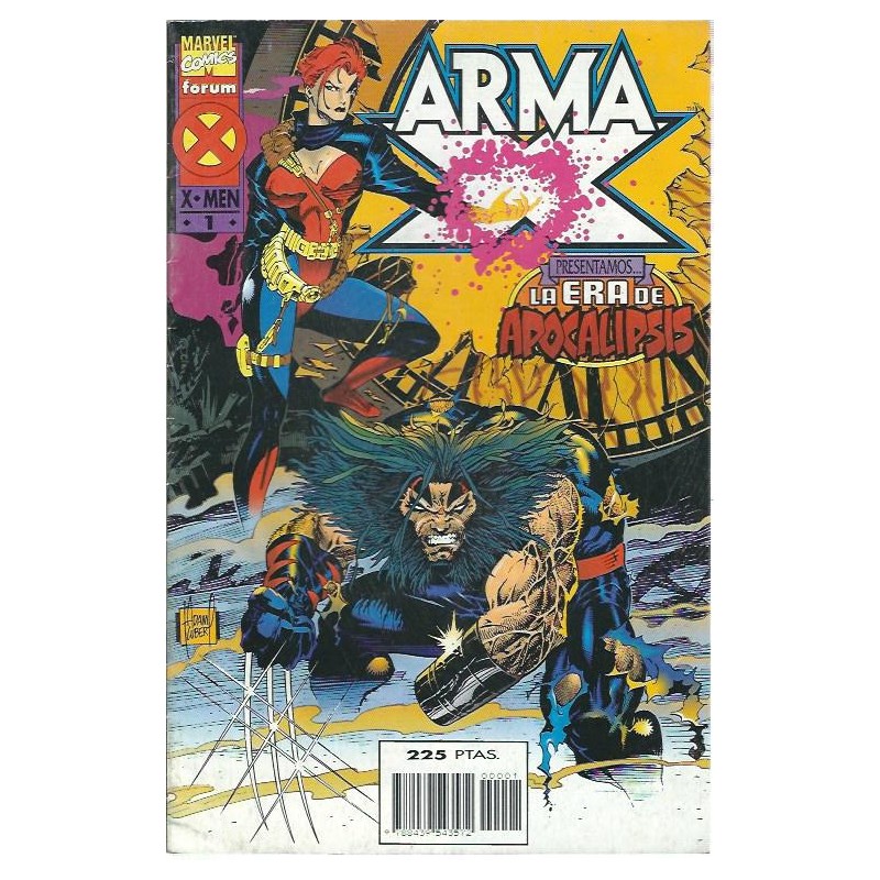 X-MEN ERA DE APOCALIPSIS ARMA X Nº 1 DE 4