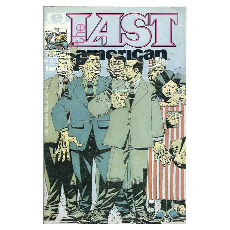 EPIC PRESENTS Nº 9 Y 11 THE LAST AMERICAN Nº 1 Y 3 DE 4