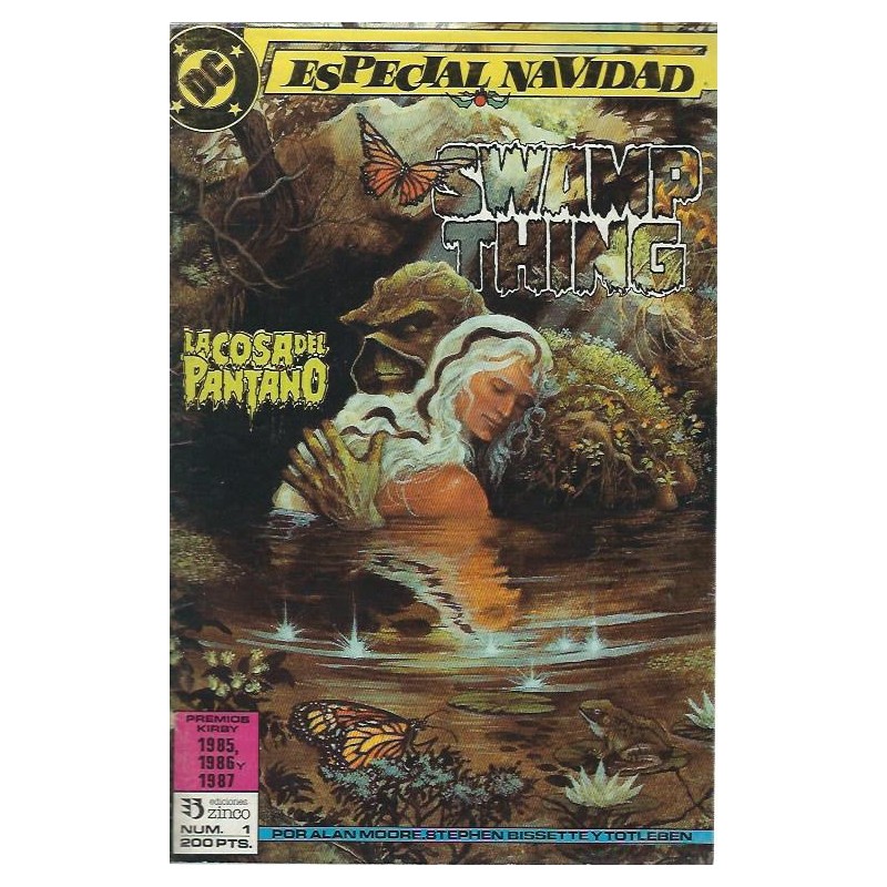 SWAMP THING LA COSA DEL PANTANO ESPECIAL NAVIDAD EDICIONES ZINCO POR ALAN MOORE