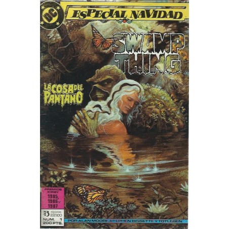 SWAMP THING LA COSA DEL PANTANO ESPECIAL NAVIDAD EDICIONES ZINCO POR ALAN MOORE