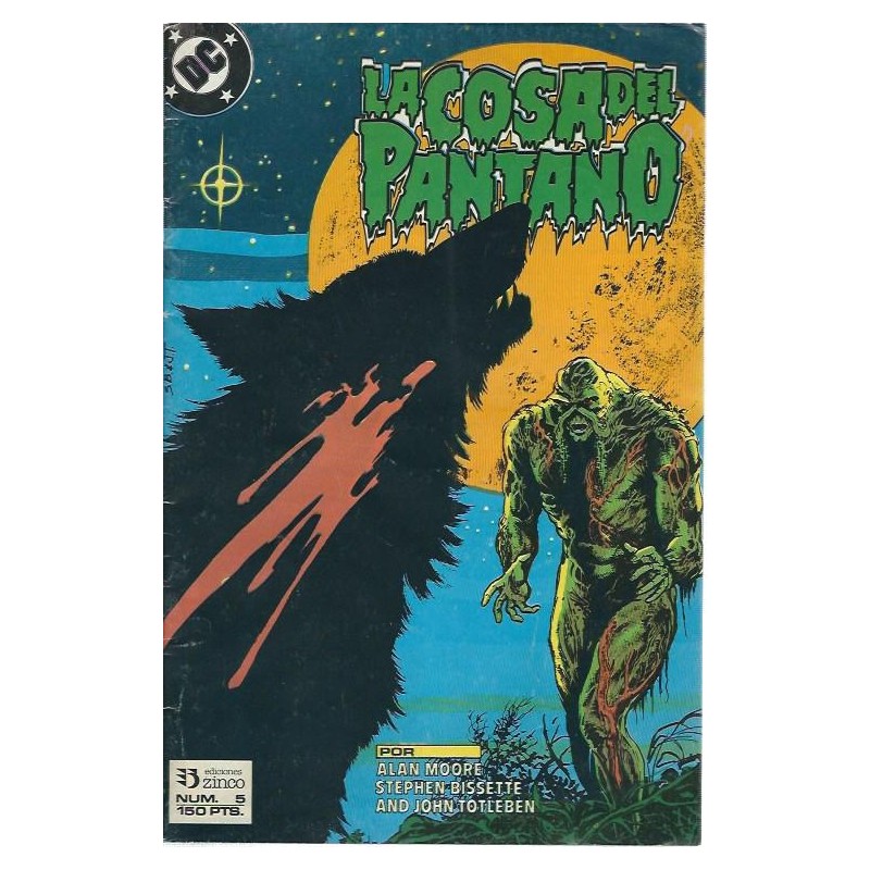 SWAMP THING LA COSA DEL PANTANO AMERICAN GOTHIC Nº 1,2 y 5 DE 12 POR ALAN MOORE