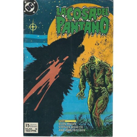 SWAMP THING LA COSA DEL PANTANO AMERICAN GOTHIC Nº 1,2 y 5 DE 12 POR ALAN MOORE