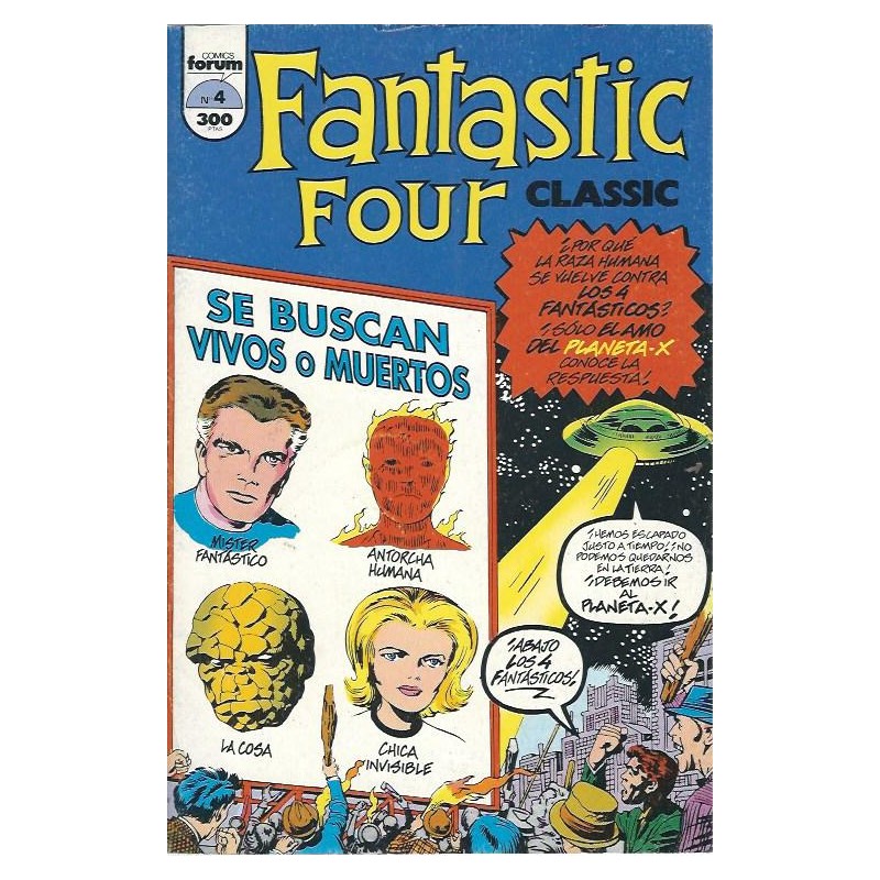 FANTASTIC FOUR CLASSIC NUMEROS SUELTOS DISPONIBLES