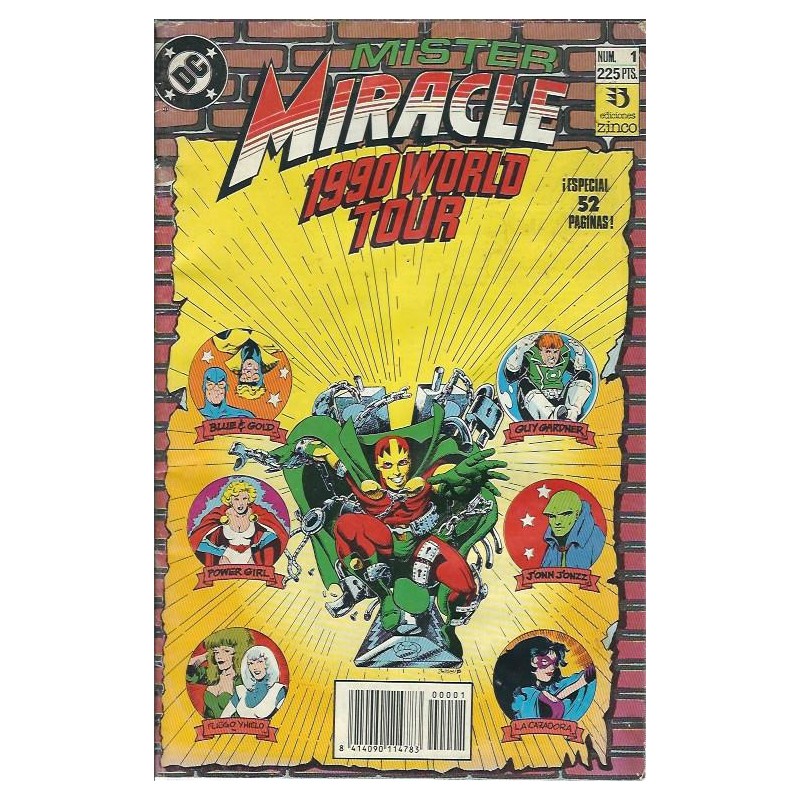 MISTER MIRACLE ED.ZINCO Nº 1 DE 8