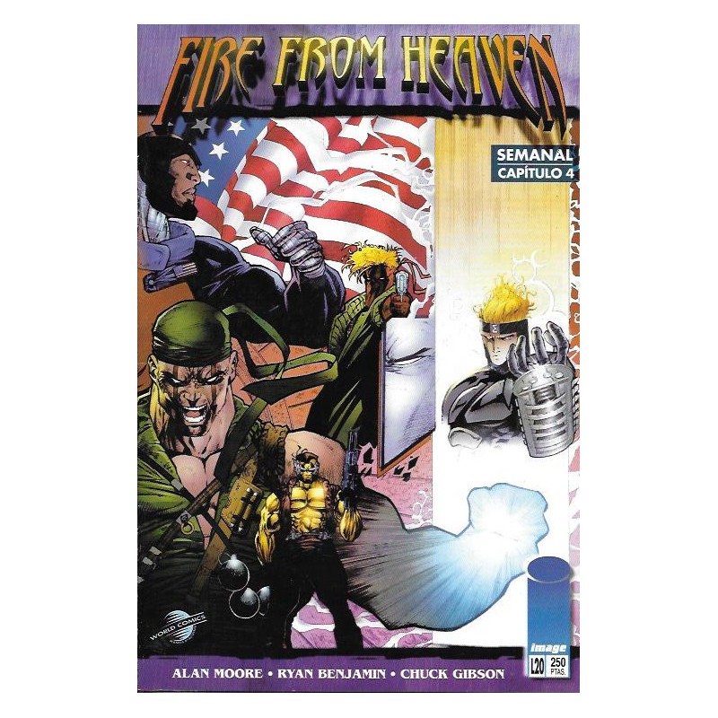 EL GRAN CROSSOVER DE WILDSTORM-IMAGE - FIRE FROM HEAVEN NUMEROS SUELTOS DISPONIBLES POR :  Alan moore_ Jim Lee y otros