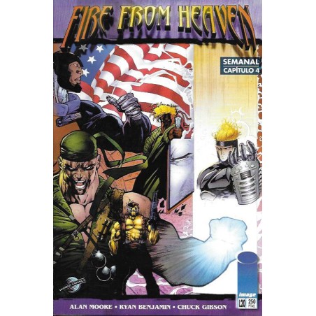 EL GRAN CROSSOVER DE WILDSTORM-IMAGE - FIRE FROM HEAVEN NUMEROS SUELTOS DISPONIBLES POR :  Alan moore_ Jim Lee y otros