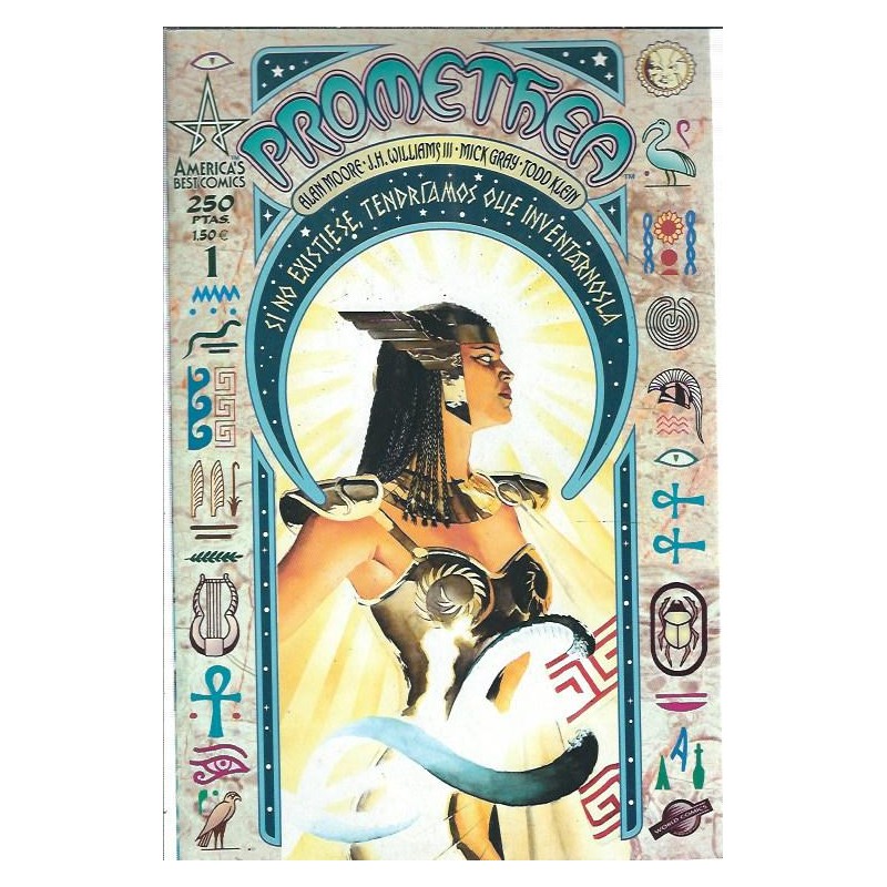 PROMETHEA POR ALAN MOORE COMIC-BOOK Nº 1 Y 2