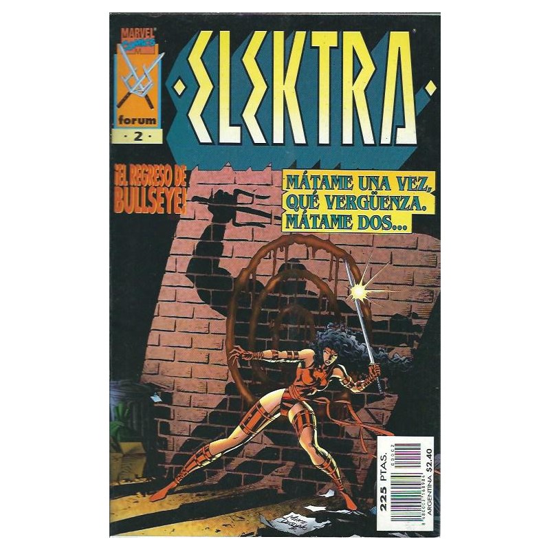 ELEKTRA VOL.1 NUMEROS 1 Y 2