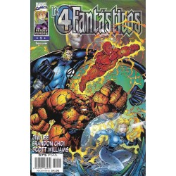 LOS 4 FANTASTICOS HEROES REBORN Nº 1 A 3