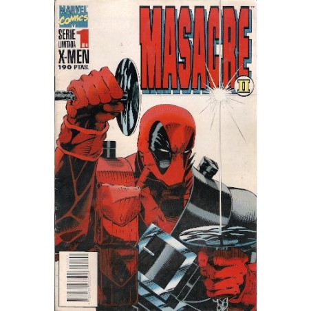 MASACRE II ED.FORUM Nº 1,2 Y 4 DE 4