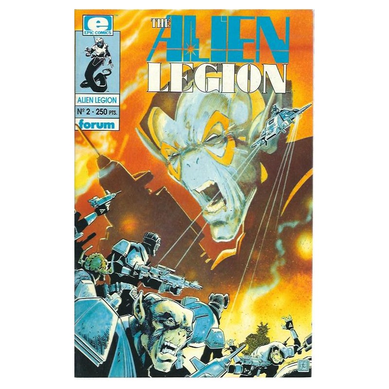 THE ALIEN LEGION Nº 1 A 3