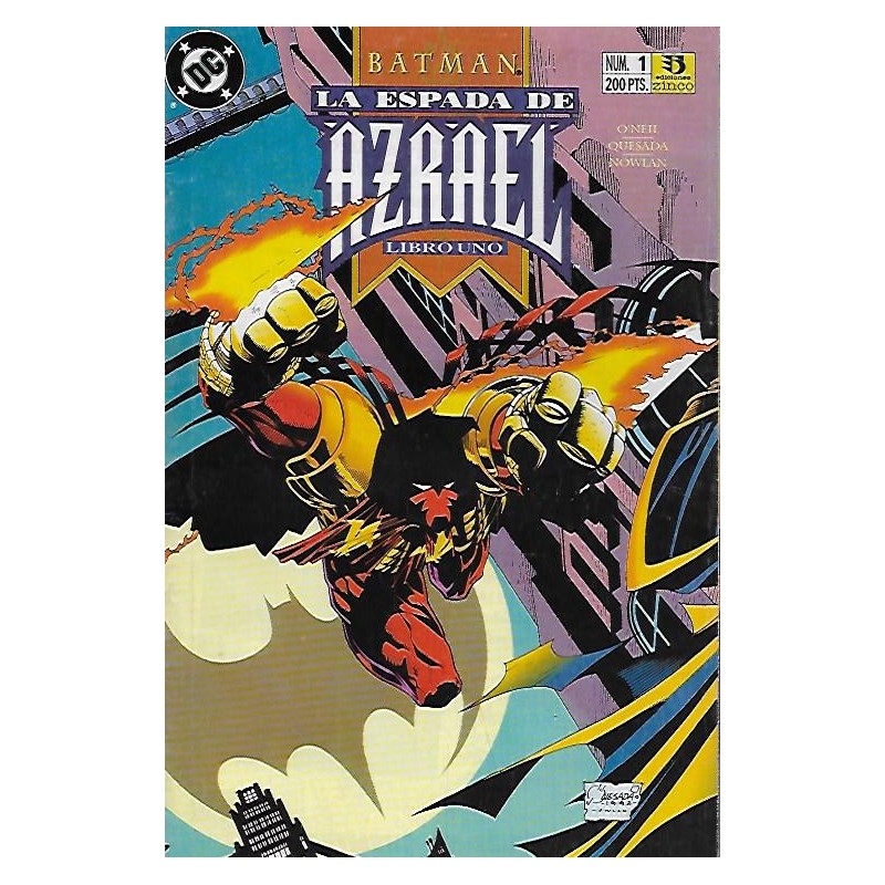 BATMAN LA ESPADA DE AZRAEL Nº 1 DE 4