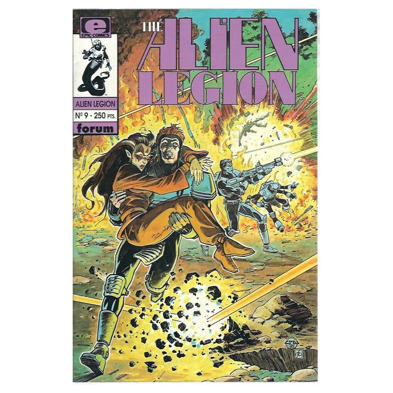 ALIEN LEGION Nº 9 DE 11