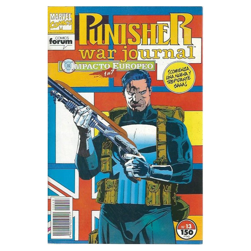 PUNISHER WAR JOURNAL n. 13 IMPACTO EUROPEO