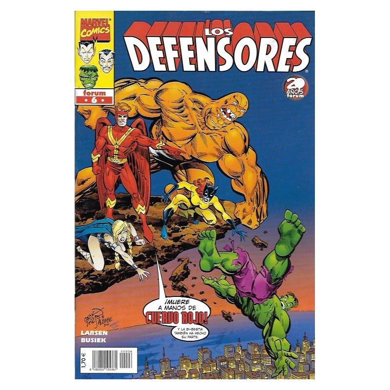 LOS DEFENSORES Nº 6 POR KURT BUSIEK Y ERIK LARSEN