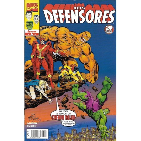 LOS DEFENSORES Nº 6 POR KURT BUSIEK Y ERIK LARSEN