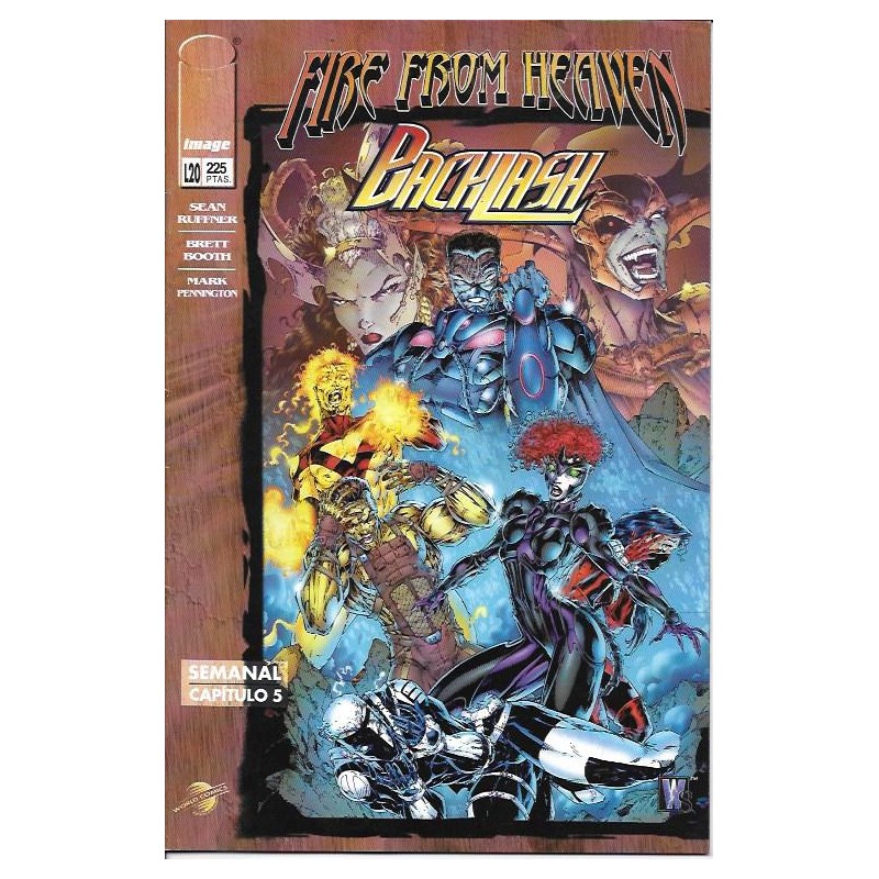 EL GRAN CROSSOVER DE WILDSTORM-IMAGE - FIRE FROM HEAVEN CAPITULOS 1 AL 5 POR Alan moore_ Jim Lee y otros