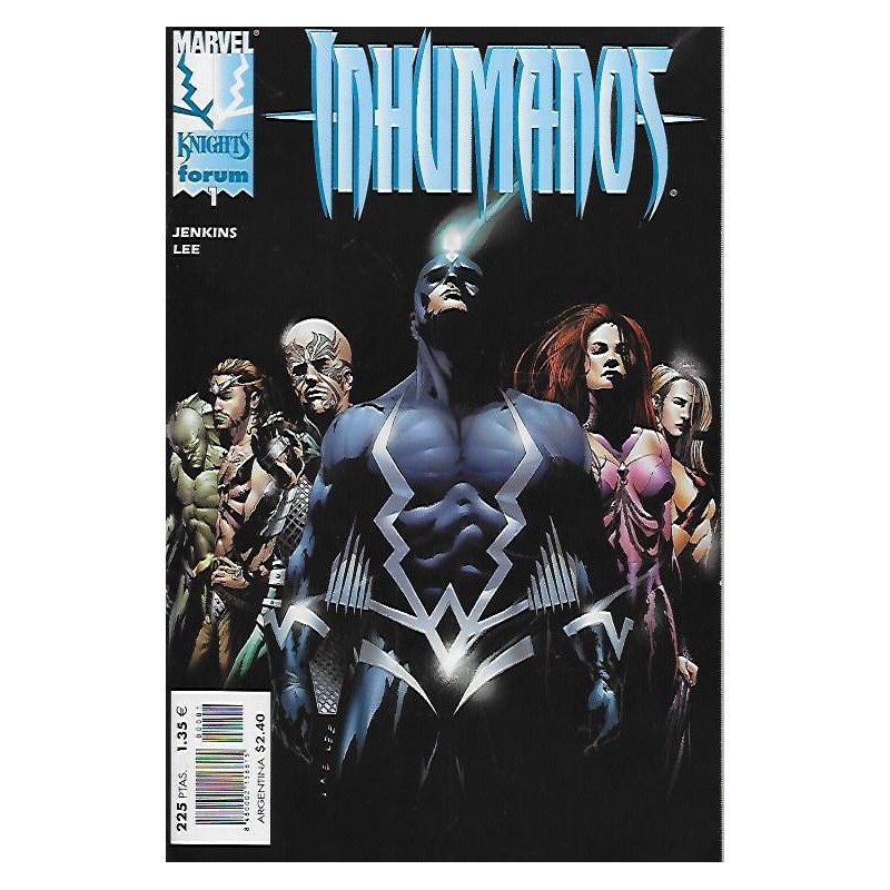 INHUMANOS Nº 1 Y 2 DE 12 POR PAUL JENKINS Y JAE LEE